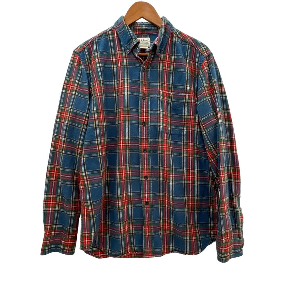 Men’s LL Bean Traditional Fit Flannel Shirt